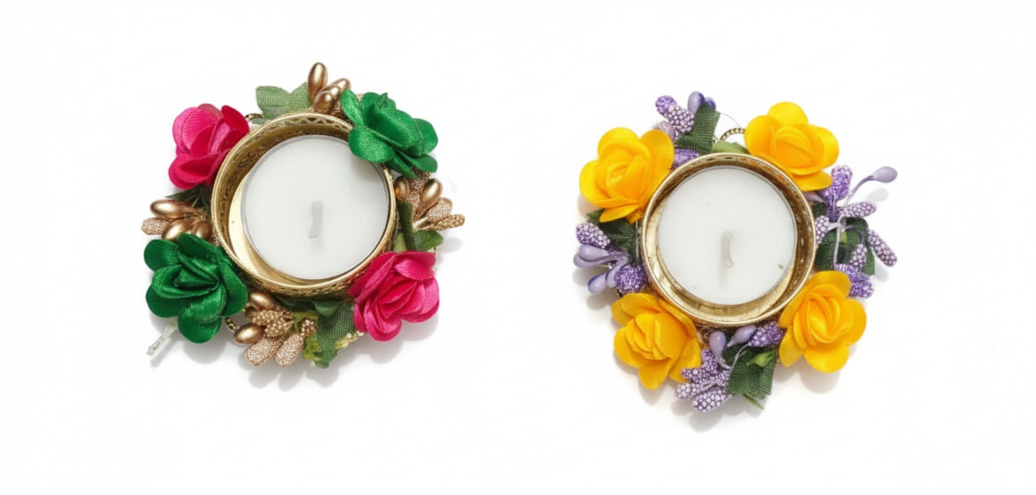 Decorative Handcrafted Diya - Perfect for Pooja & Festivals