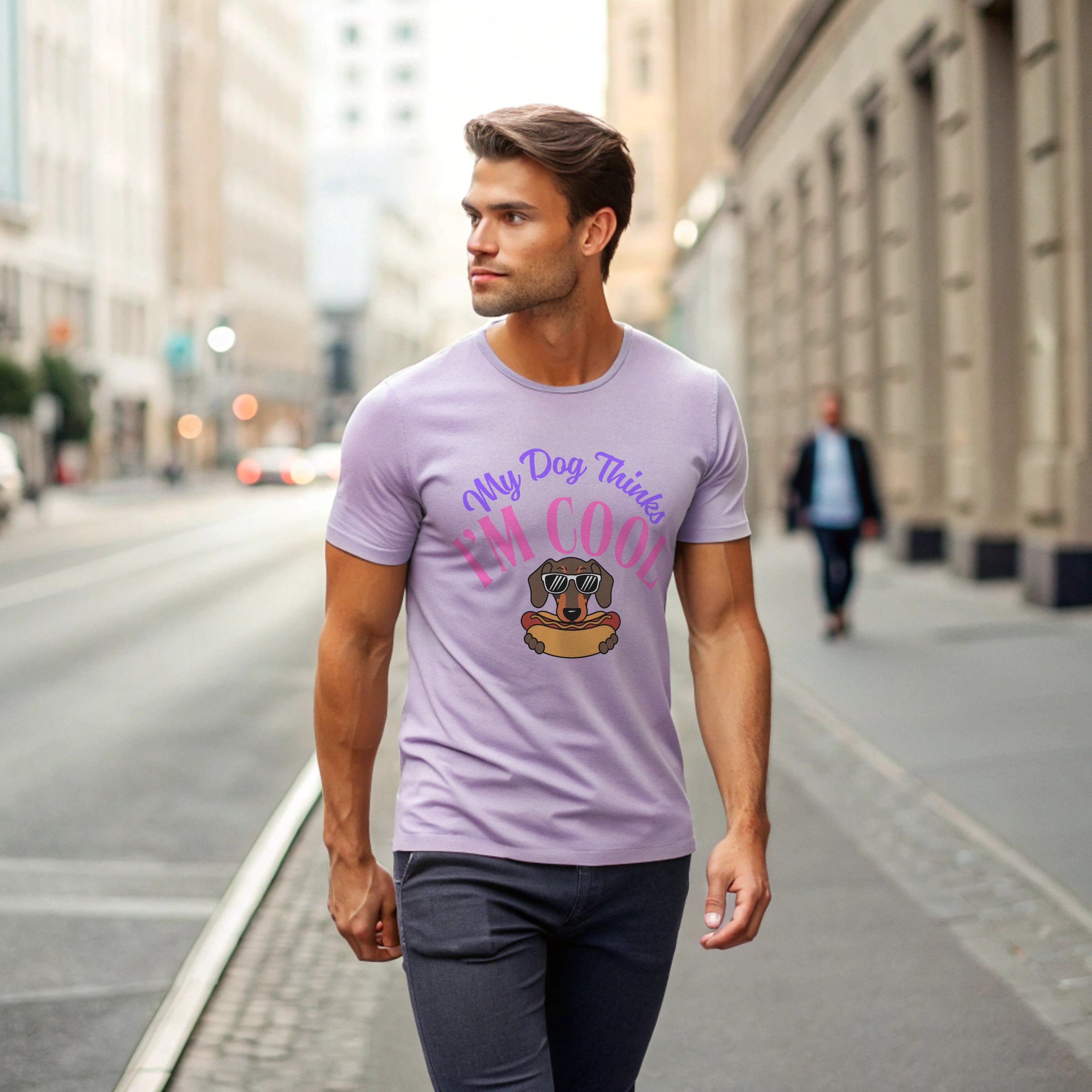 My Dog Thinks I’m Cool T-Shirt – For Proud Dog Lovers