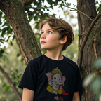 Ganpati Bappa - Boy's Crew Neck T-Shirt