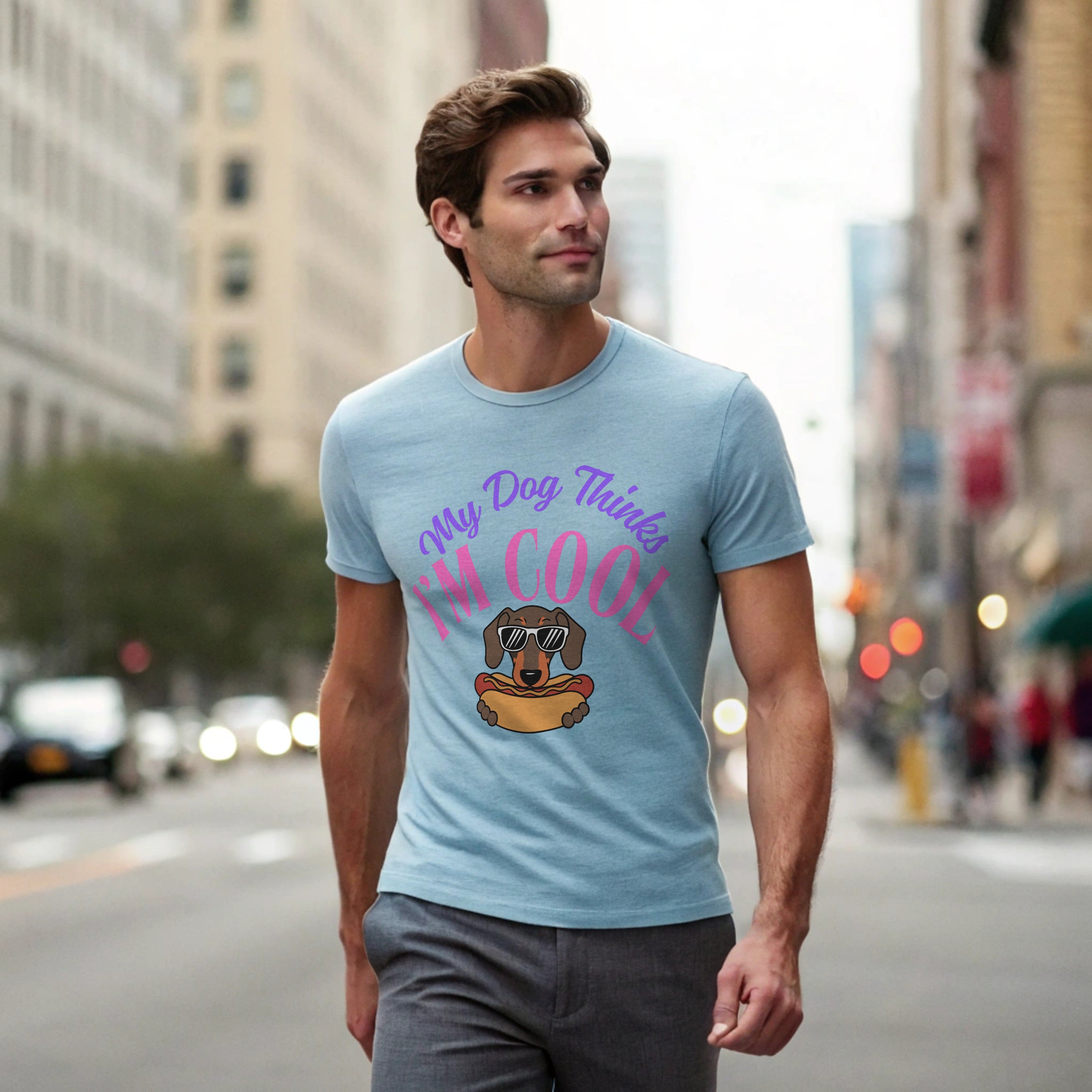 My Dog Thinks I’m Cool T-Shirt – For Proud Dog Lovers