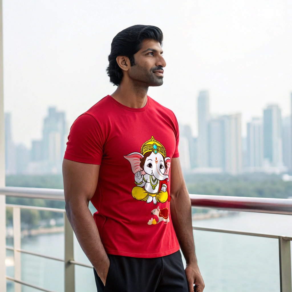 Ganpati bappa - Unisex Oversized Standard T-Shirt